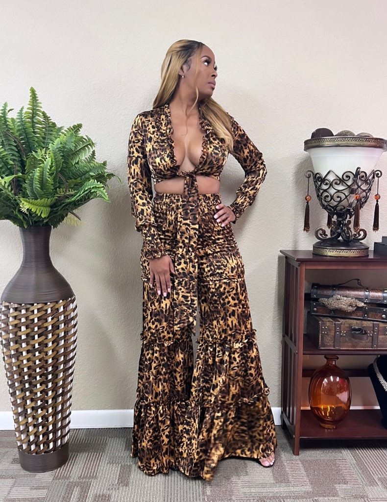 Tiger Queen Two Piece Set